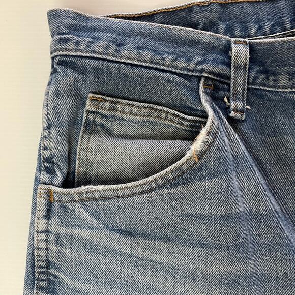 Vintage RUSTLER Jeans Mens 36 x 32 Straight Leg Denim 100% Cotton Western Cowboy - Picture 6 of 16